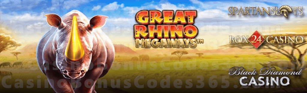 Box 24 Casino Black Diamond Casino Spartan Slots Pragmatic Play Great Rhino Megaways