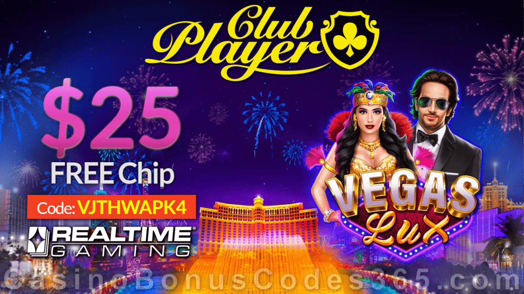 Club Player Casino Vegas Lux New RTG Game Special Promo