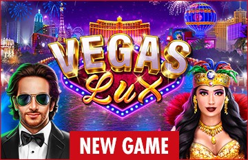 Everygame Casino Red 125% Bonus plus 50 FREE Vegas Lux Spins New RTG Game Special Offer