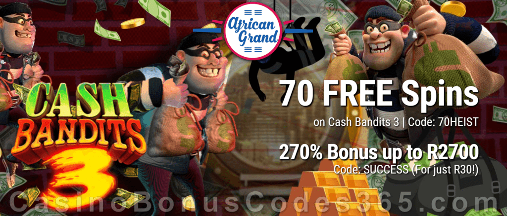 african grand no deposit free spins