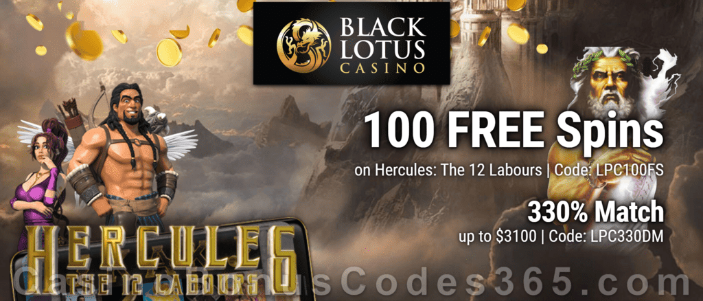 black lotus casino free spins existing players