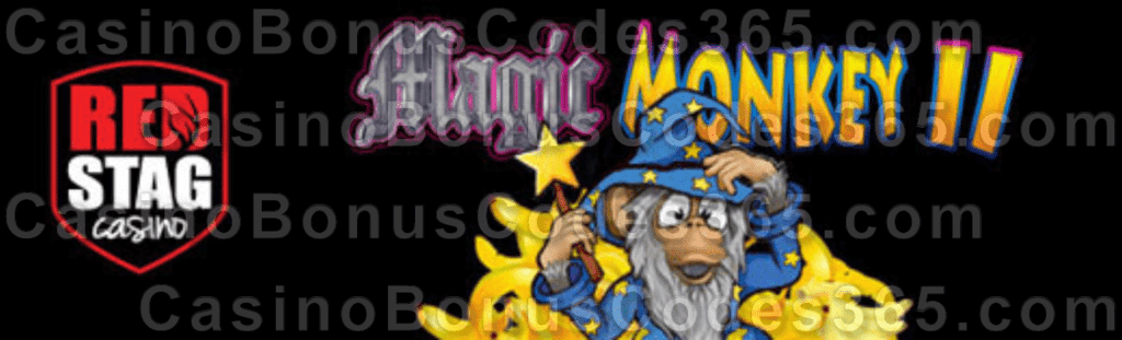 Red Stag Casino New WGS Game Magic Monkey II is LIVE