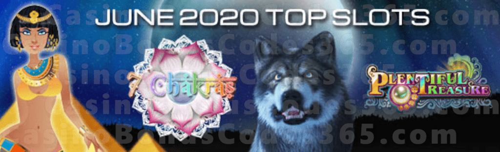 Most Popular Slots in June 2020 by Spins