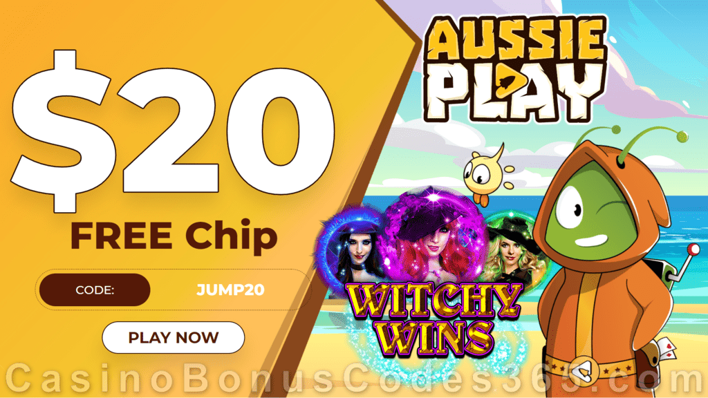 AussiePlay Casino $20 FREE Chip Exclusive No Deposit Welcome Promo