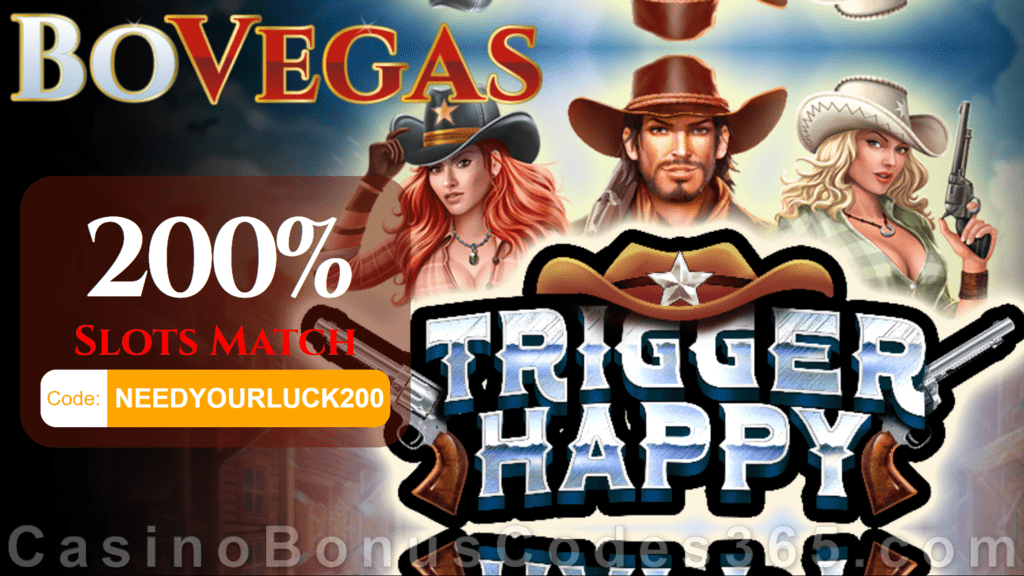 BoVegas Casino Exclusive 200% No Max Slots Welcome Bonus