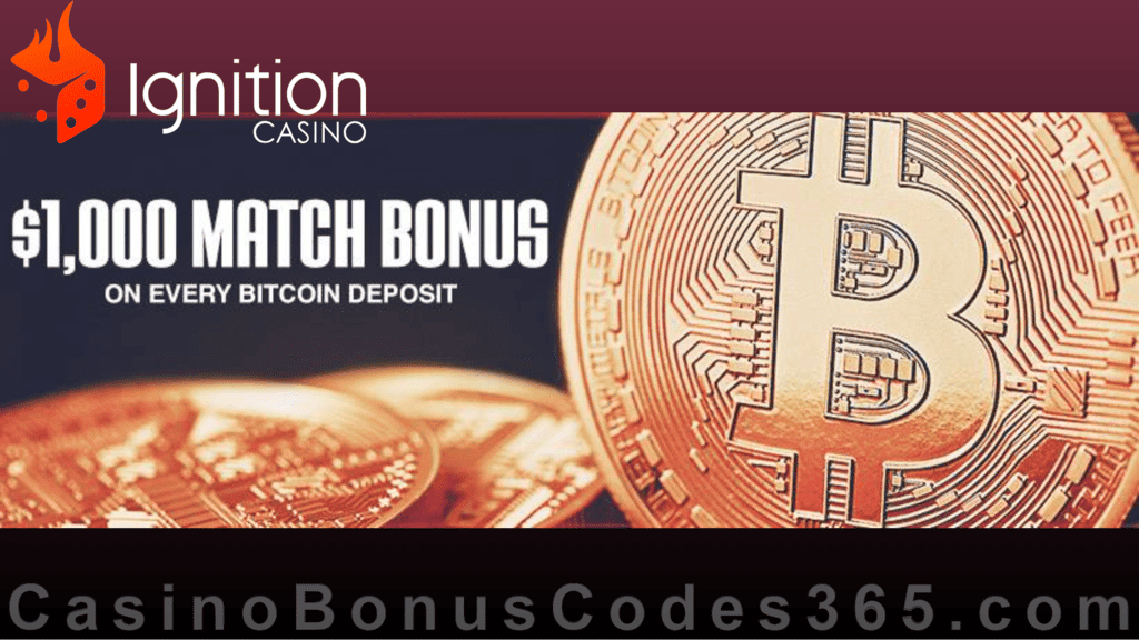 Ignition Casino $1,000 Bitcoin Reload Bonus