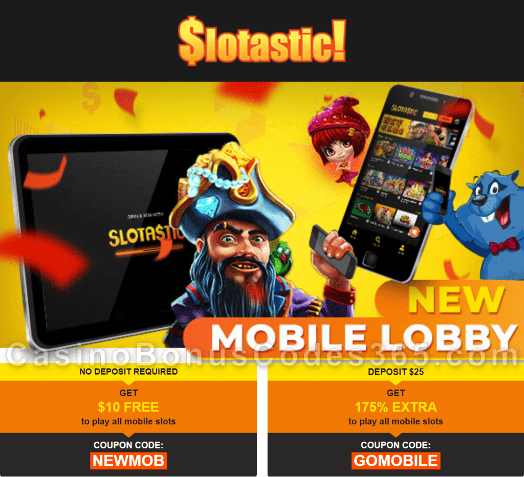 Slotastic Online Casino New Mobile Lobby LIVE