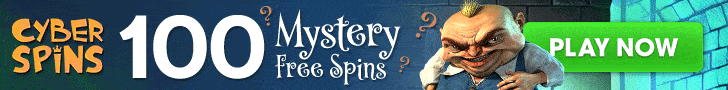 CyberSpins 100 FREE Betsoft Frankenslot's Monster Spins and 100% Match Bonus plus 100 FREE Spins with Extra 13 FREE Spins on top New Players Pack