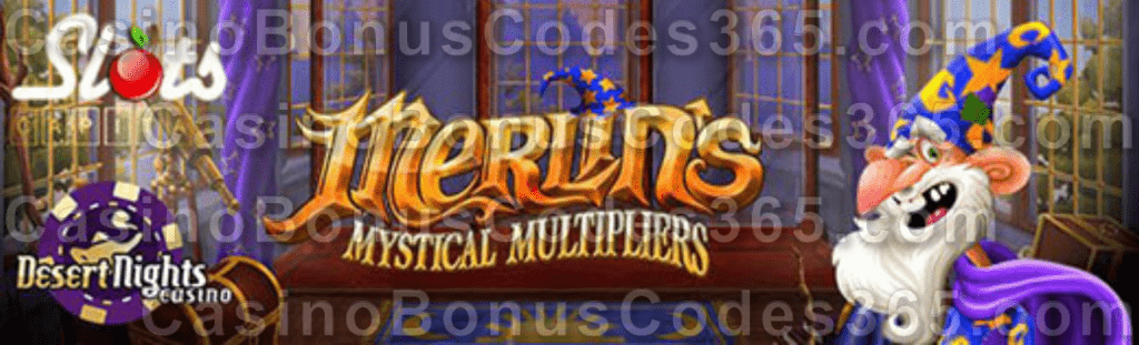 Desert Nights Casino Slots Capital Online Casino Merlin's Mystical Multipliers New Rival Gaming Game LIVE