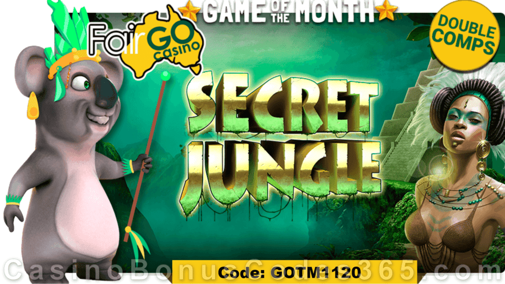 Fair Go Casino November Game of the Month RTG Secret Jungle