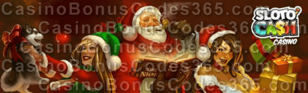 SlotoCash Casino The Nice List Bonus Pack RTG The Nice List The Naughty List Santastic