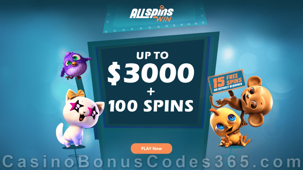 All Spins Win 15 No Deposit FREE Spins and $3000 plus 100 FREE Spins New Players Sign Up Offer iSoftBet Book of Immortals