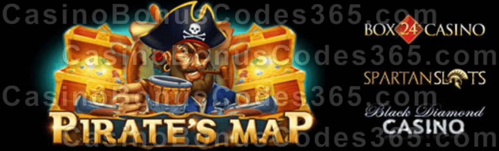 Black Diamond Casino Box 24 Casino Spartan Slots New Platipus Gaming Game Pirate's Map LIVE