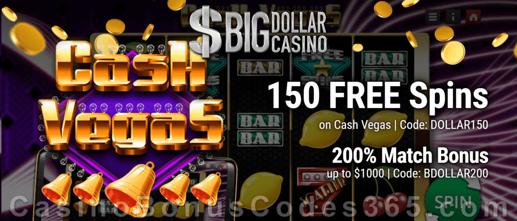 Big Dollar Casino 150 FREE Saucify Mrs Green's Plant Emporium Spins plus 200% Match Bonus Welcome Pack