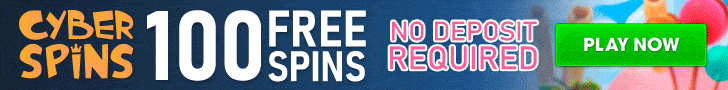 CyberSpins 100 FREE Mobilots Licky Luck Spins and 100% Match Bonus plus 100 FREE Spins Welcome Promo