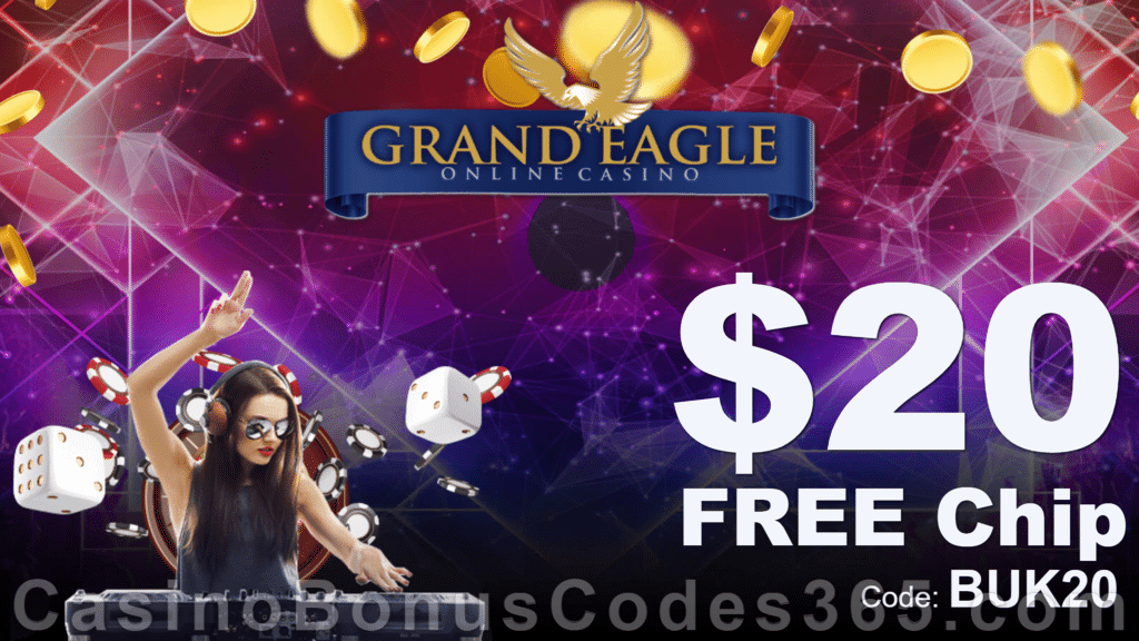 Grand Eagle Casino 20 FREE Chip Exclusive All Players No Deposit Deal