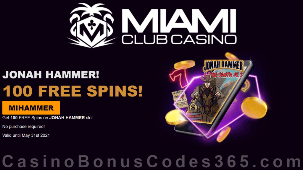 Miami Club Casino Jonah Hammer New WGS Game LIVE