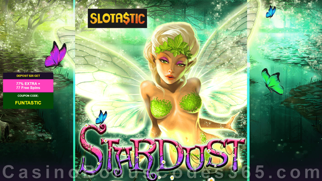 Slotastic Online Casino RTG StardustApril Fun Weekend Deal