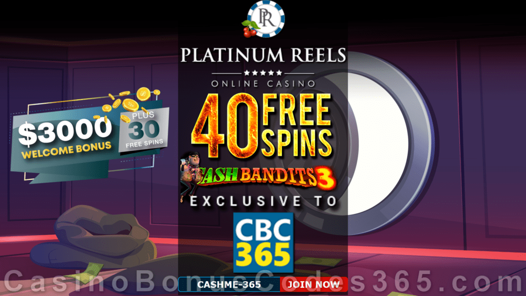 platinum reels no deposit codes