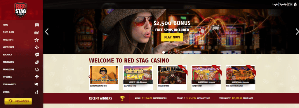 Red Stag Casino Home