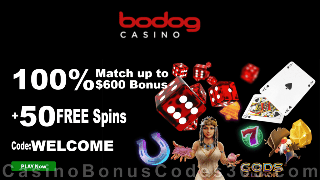 Bodog Casino $3750 Bitcoin Welcome Bonus