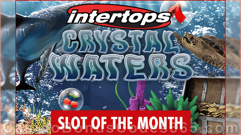 Everygame Casino Red RTG Crystal Waters August Slot of the Month Special Offer