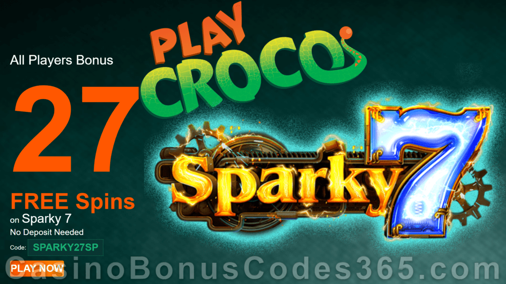 PlayCroco Online Casino real money promotions