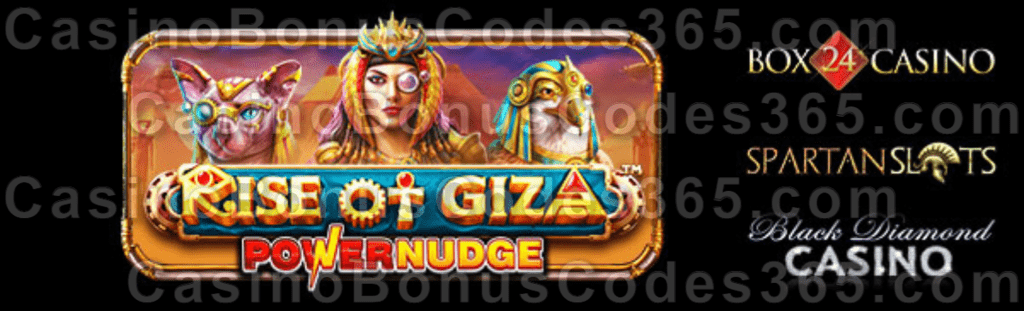 Black Diamond Casino Box 24 Casino and Spartan Slots Rise of Giza PowerNudge New Pragmatic Play Game LIVE