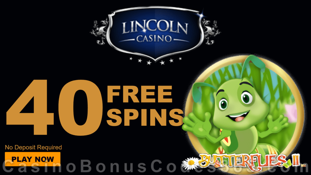 Lincoln Casino WGS Butterflies II FREE Spins