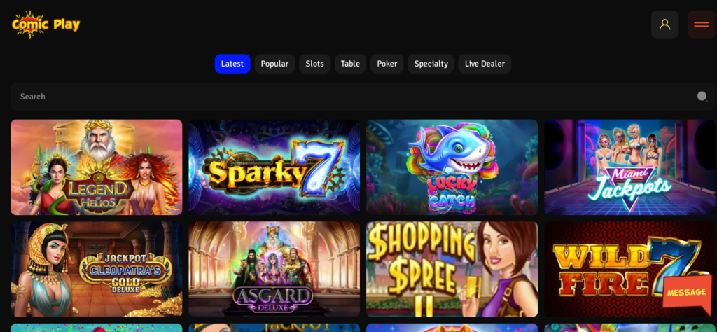 ComicPlay Casino Slots