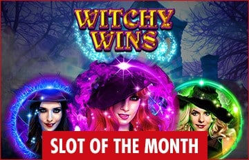 Everygame Casino Red RTG Witchy Wins October Slot of the Month