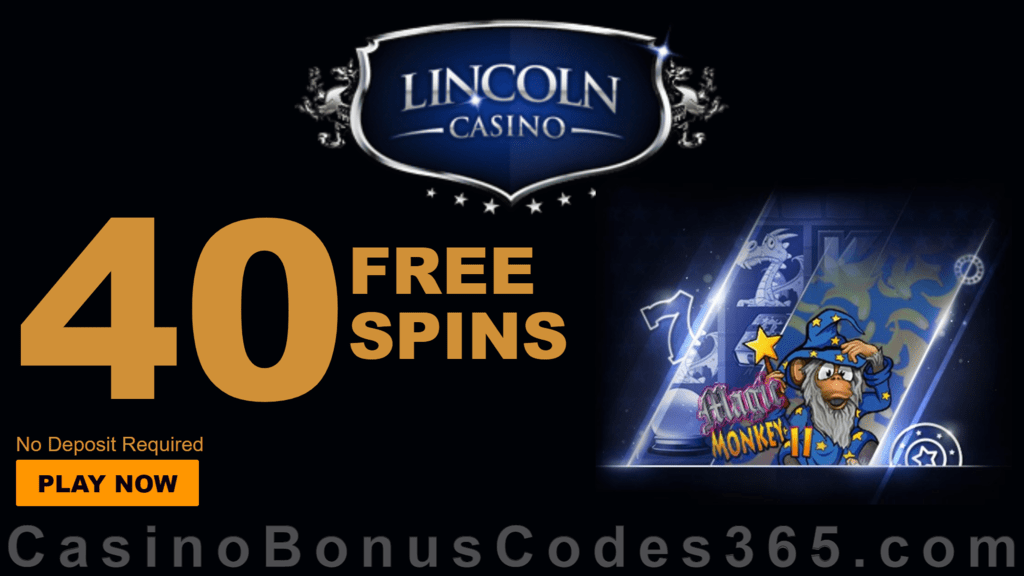 Lincoln Casino WGS Magic Monkey II FREE Spins