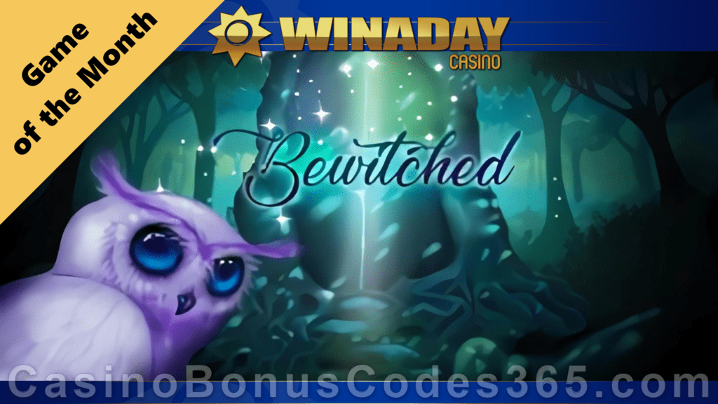 Win A Day Casino Bewitched October Game of the Month Special Offer