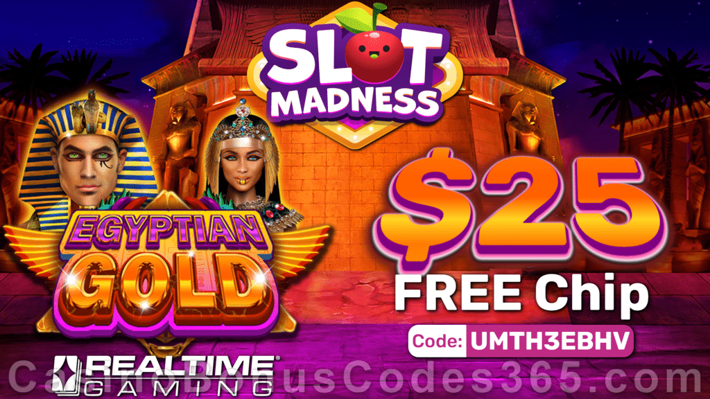 slot madness no deposit bonus codes 2017