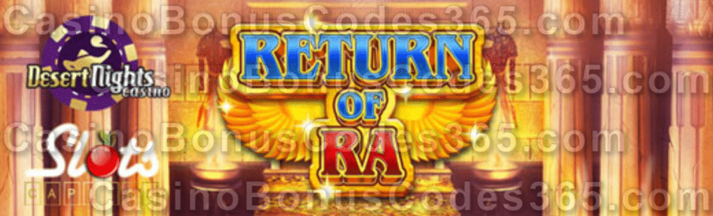 Desert Nights Casino Slots Capital Online Casino Return of Ra New Saucify Game LIVE