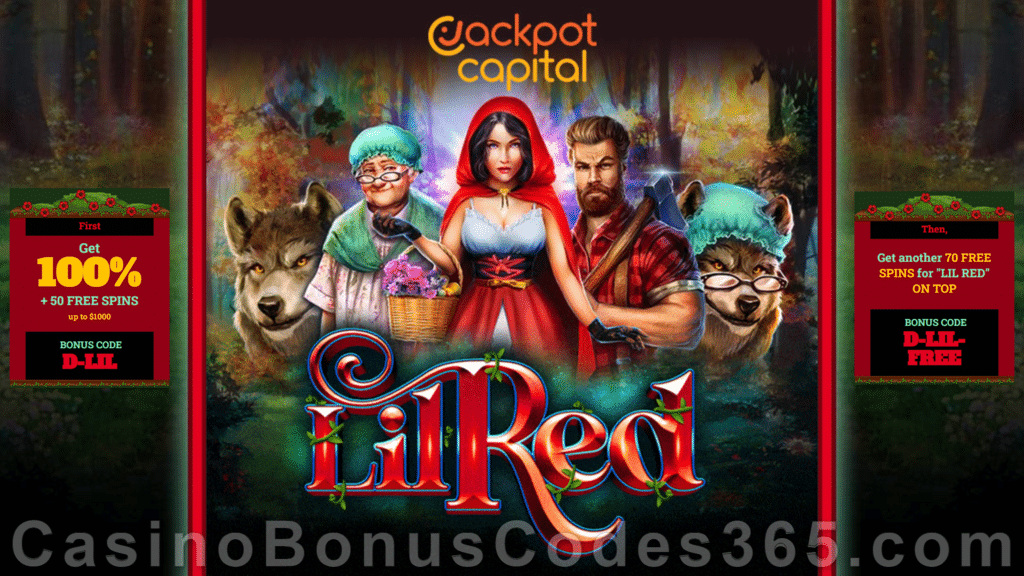 Jackpot Capital New RTG Game Lil Red Bonus Pack