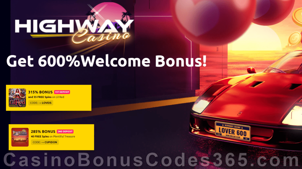 Highway Casino Casino Bonus Codes 365