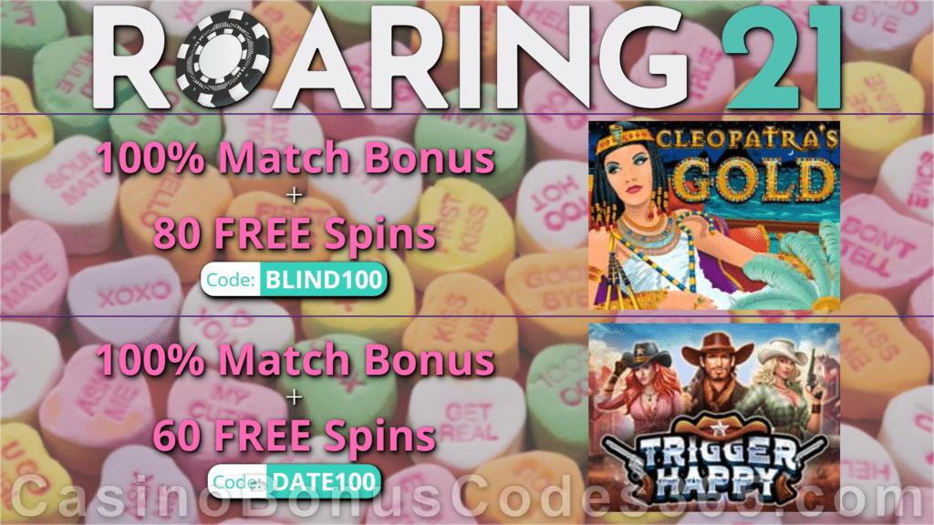 no deposit bonus codes roaring 21