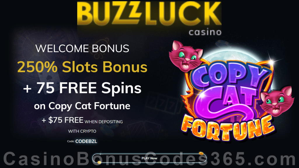 BuzzLuck Casino Casino Bonus Codes 365