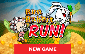 Everygame Casino Red 125% Bonus plus 55 FREE Spins on Run Rabbit Run New RTG Game Special Deal