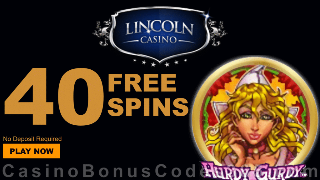 Lincoln Casino WGS Hurdy Gurdy FREE Spins