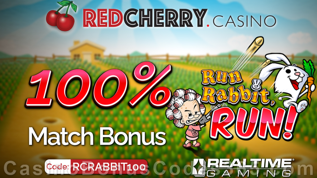 Red Cherry Casino 100% Match Slots Welcome Bonus