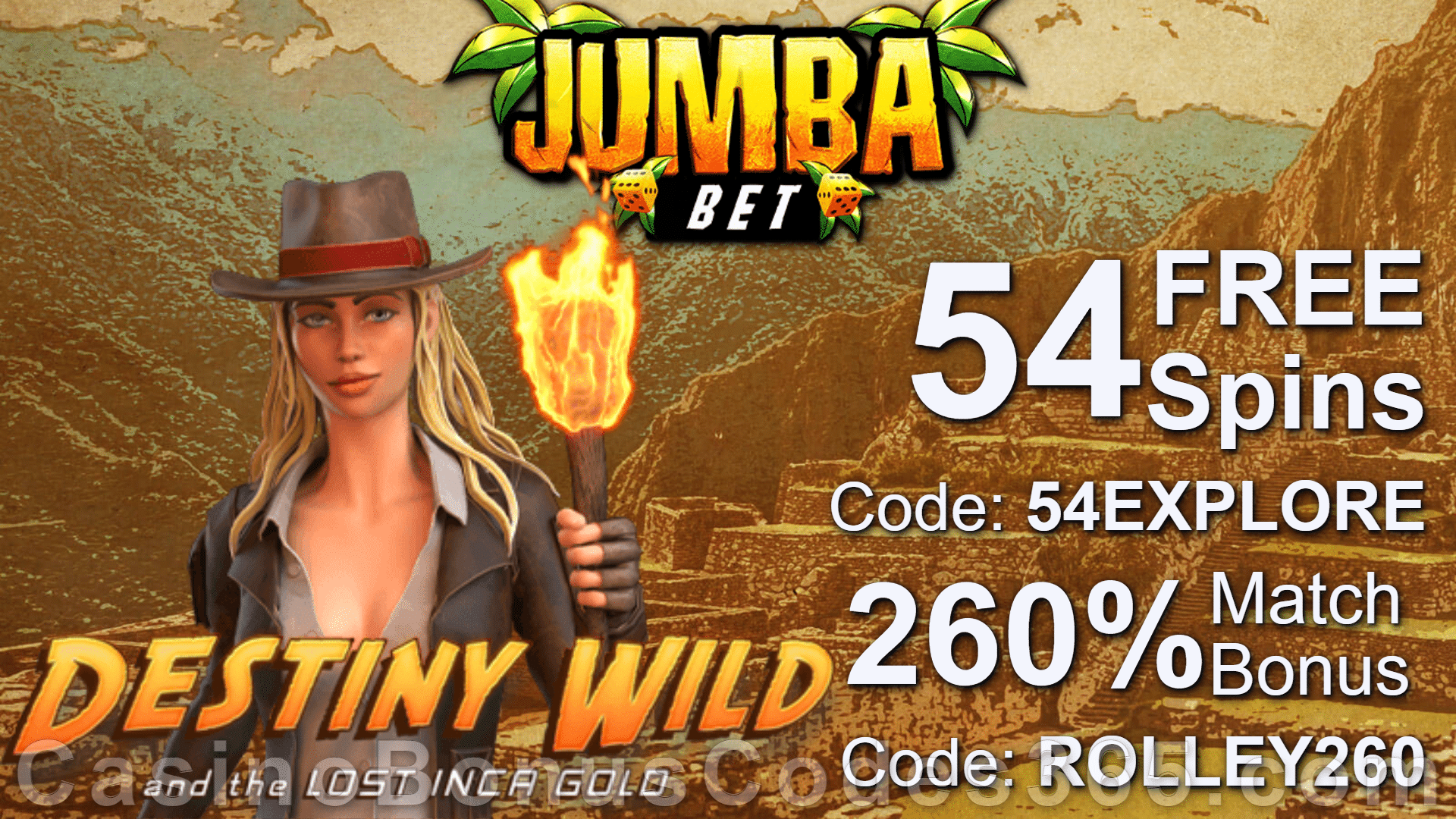 Jumba Bet Casino Bonus Codes 365