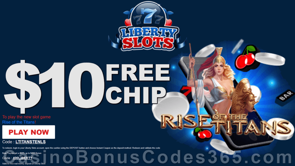 liberty slots bonus codes