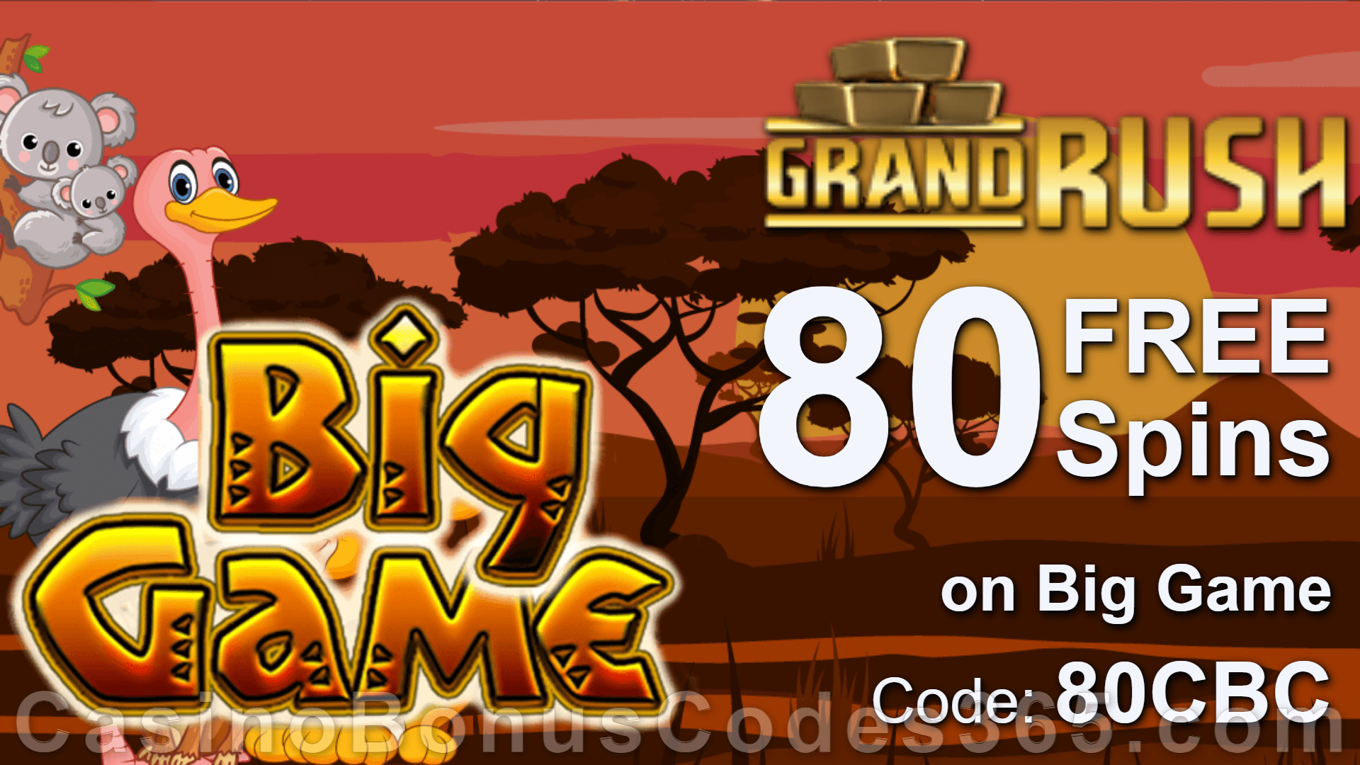 Grand Rush Casino Bonus Codes 365