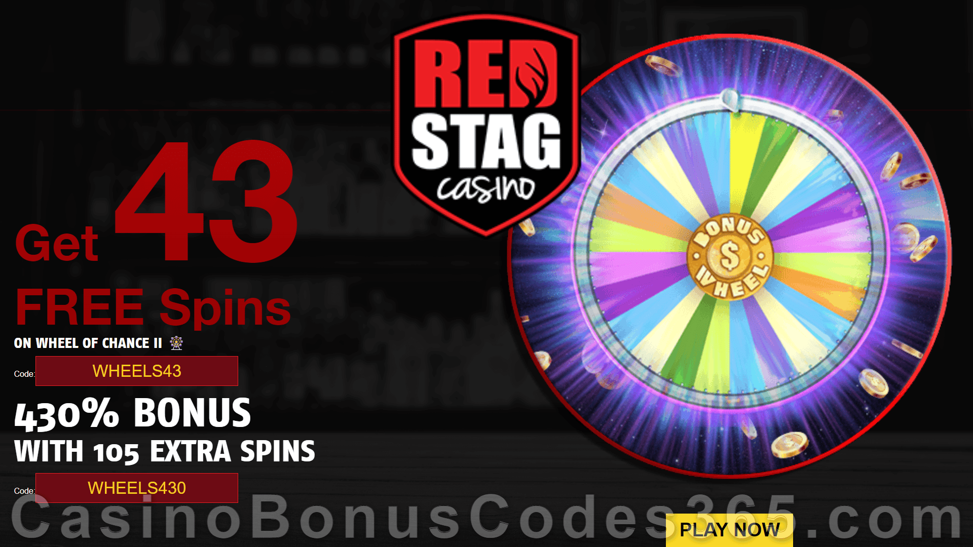 red stag free spin codes