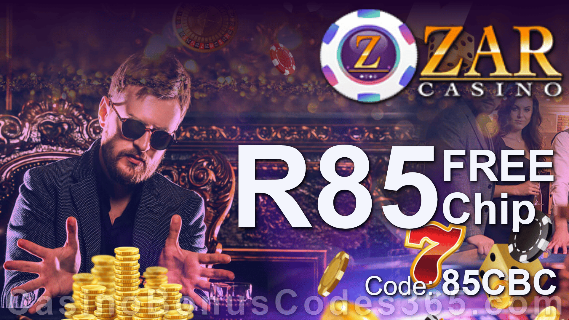 ZAR Casino - Casino Bonus Codes 365