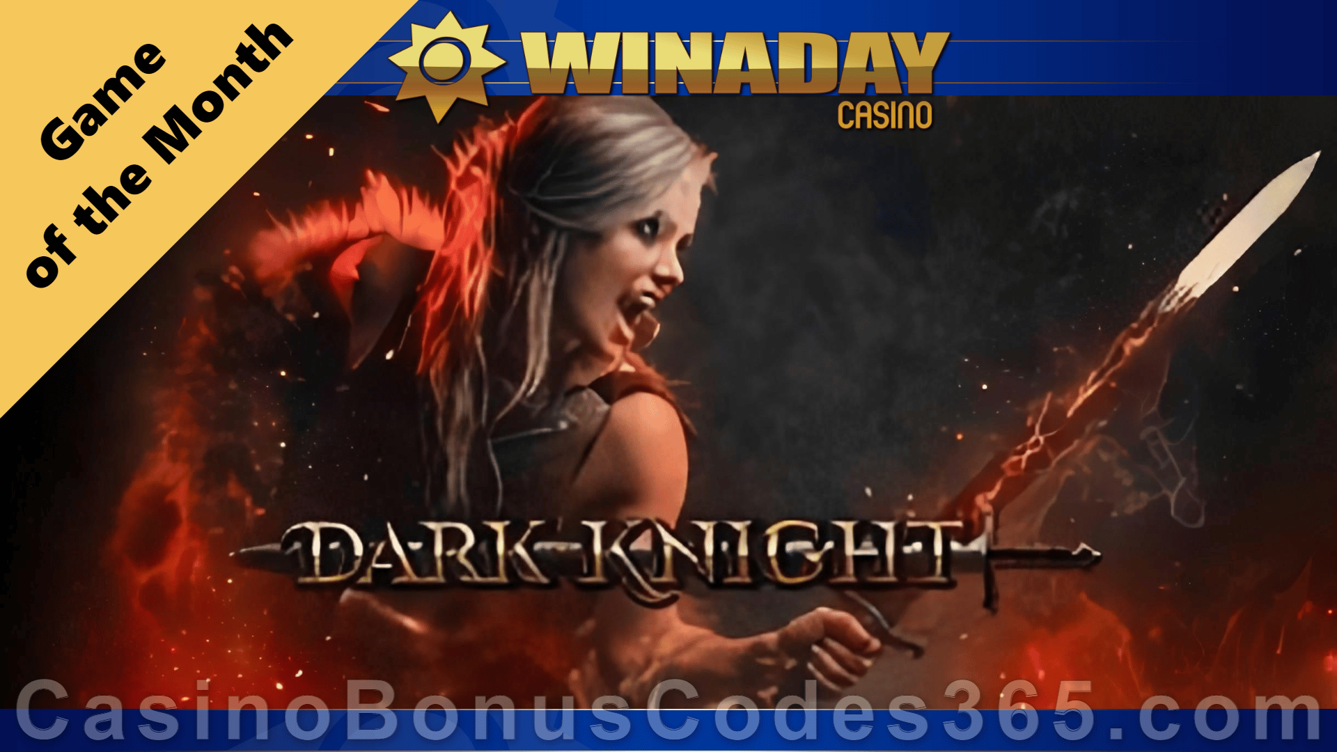 Win A Day Casino Dark Knight July Game of the Month Special Offer