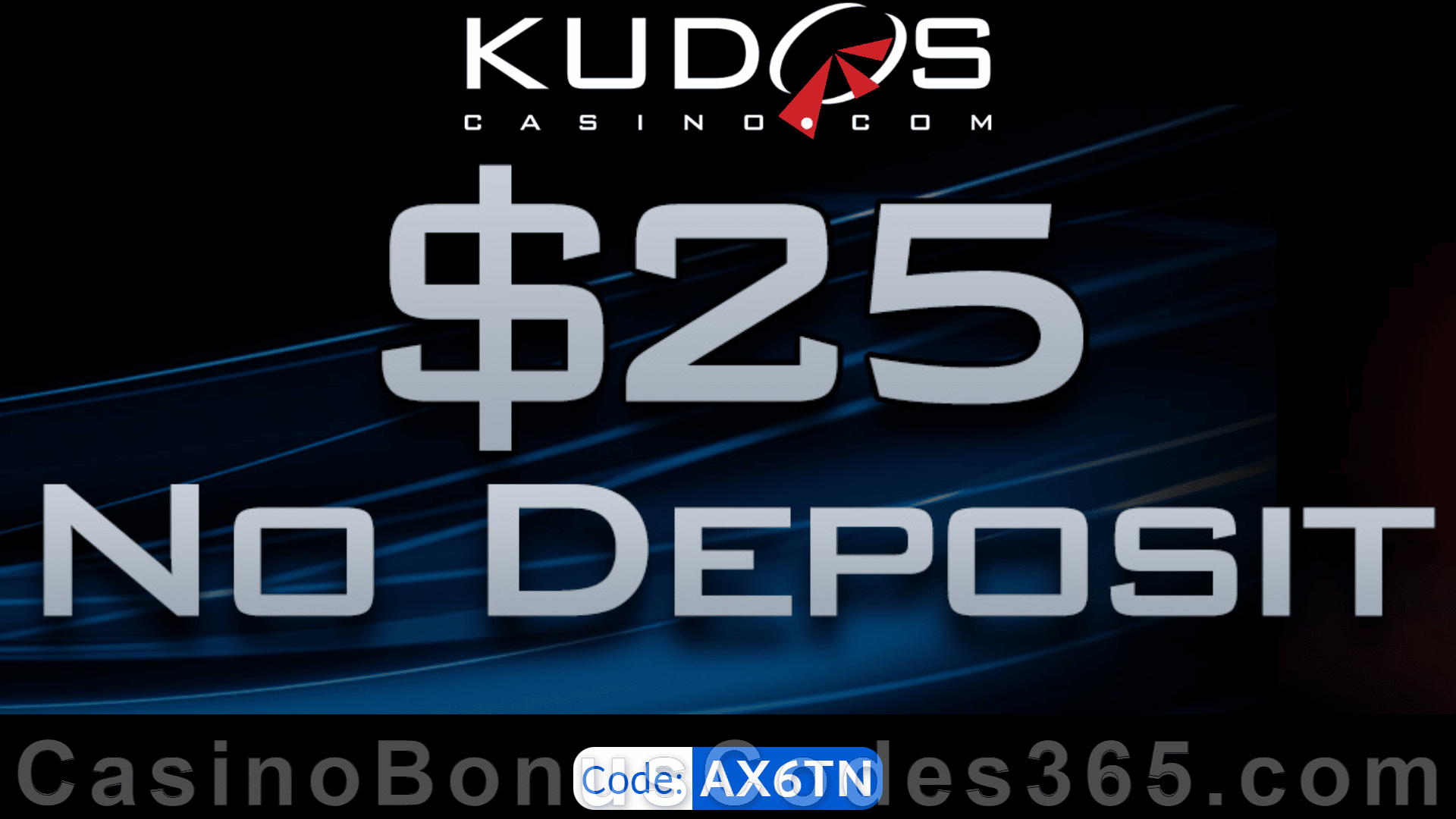 Kudos Casino 25 FREE Chip Try Before you Buy No Deposit Deal