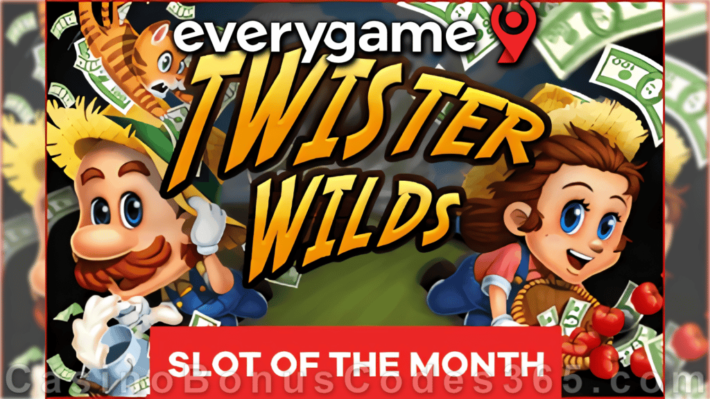 Everygame Casino Red September Slot of the Month Twister Wilds - Casino